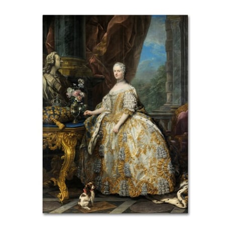 Carle Van Loo 'Marie Leszczinska Queen Of France' Canvas Art,14x19